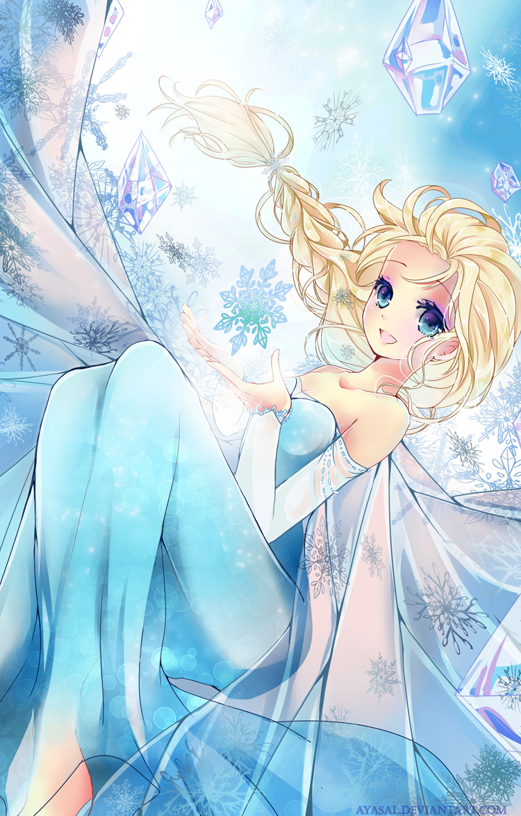 Elsa (Frozen) Rule 34 Image