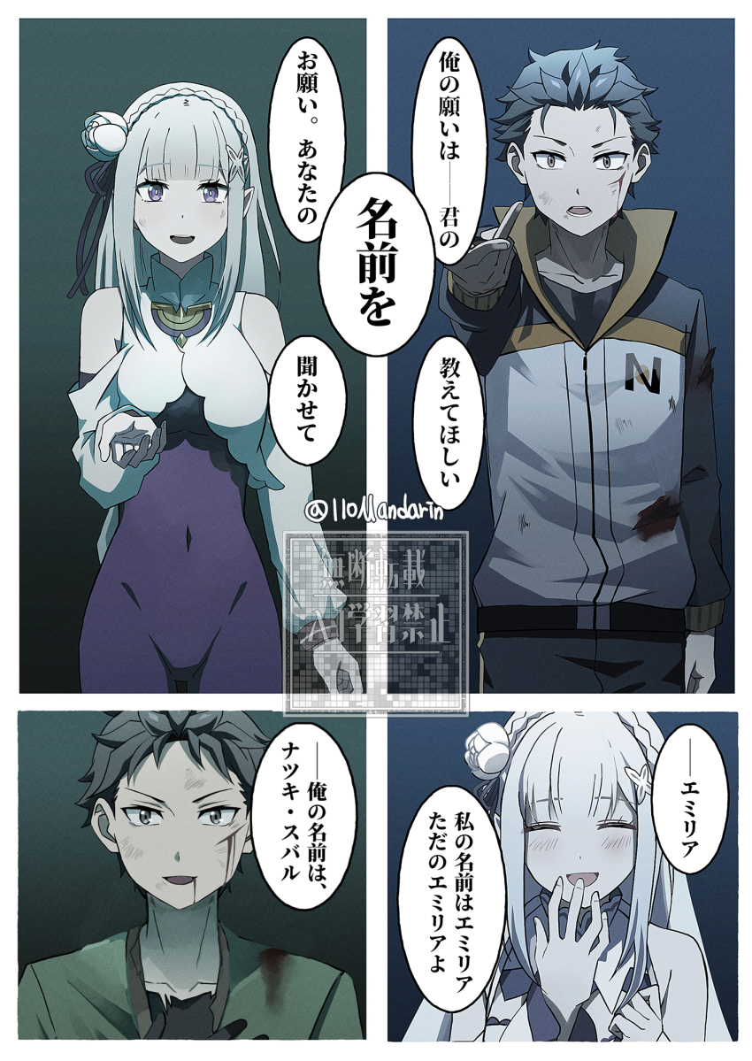 Emilia (Re:Zero) Rule 34 Image