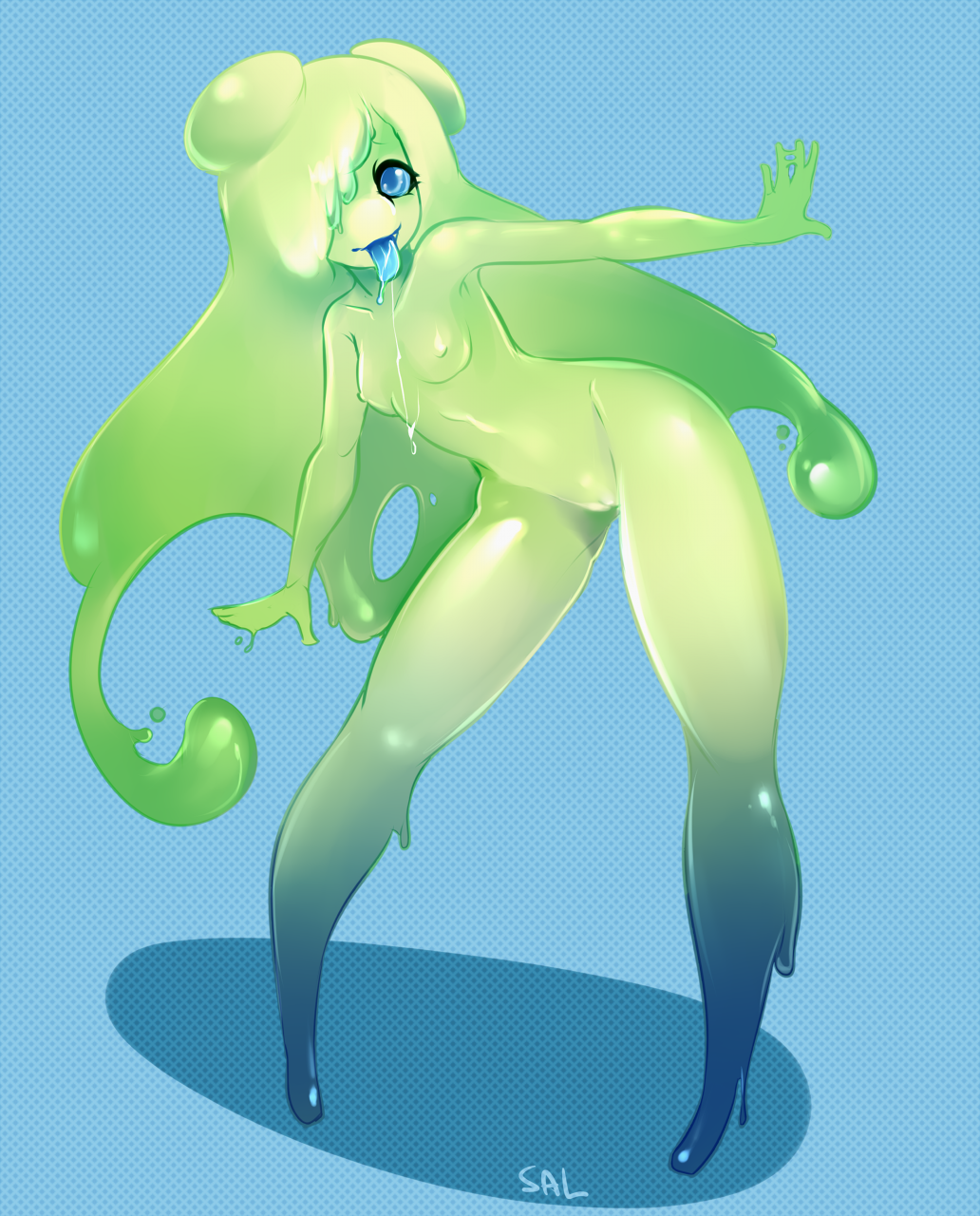 Blue Tongue Rule 34 Image
