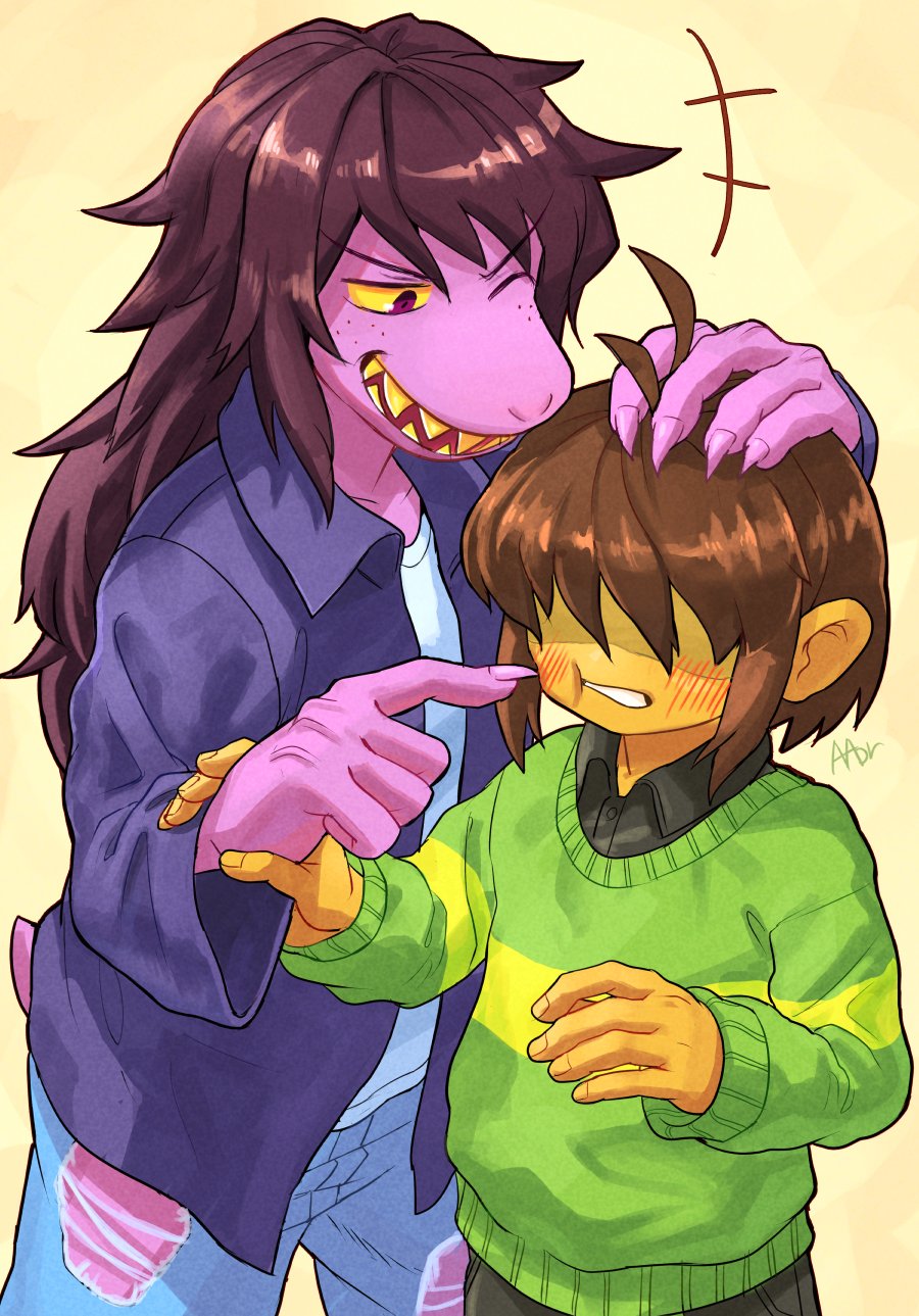 Kris (Deltarune) Rule 34 Image