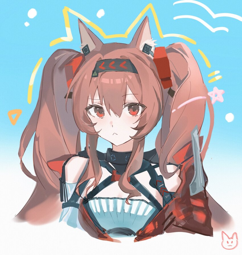 Angelina (Arknights) Rule 34 Image