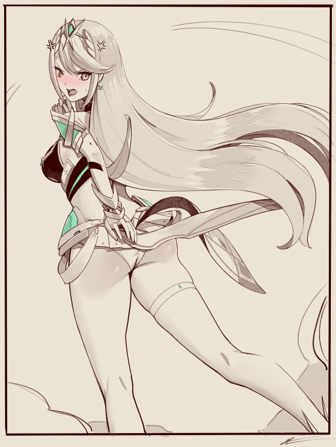 Mythra (Xenoblade) Rule 34 Image