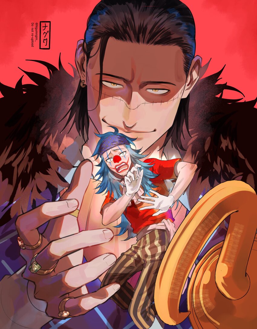 Buggy The Clown (Crocodile (One Piece)) Rule 34 Image