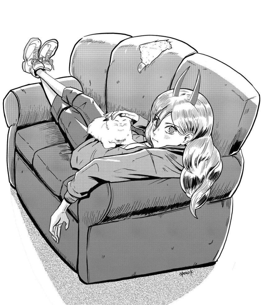 Meowy (Chainsaw Man) Rule 34 Image