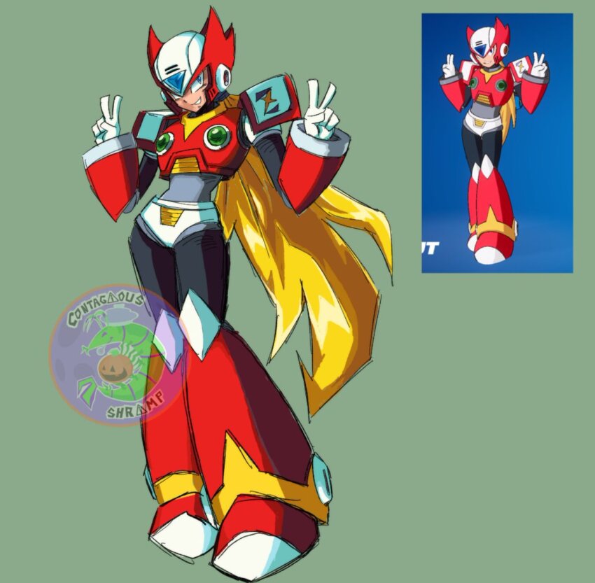 Zero (Mega Man) Rule 34 Image
