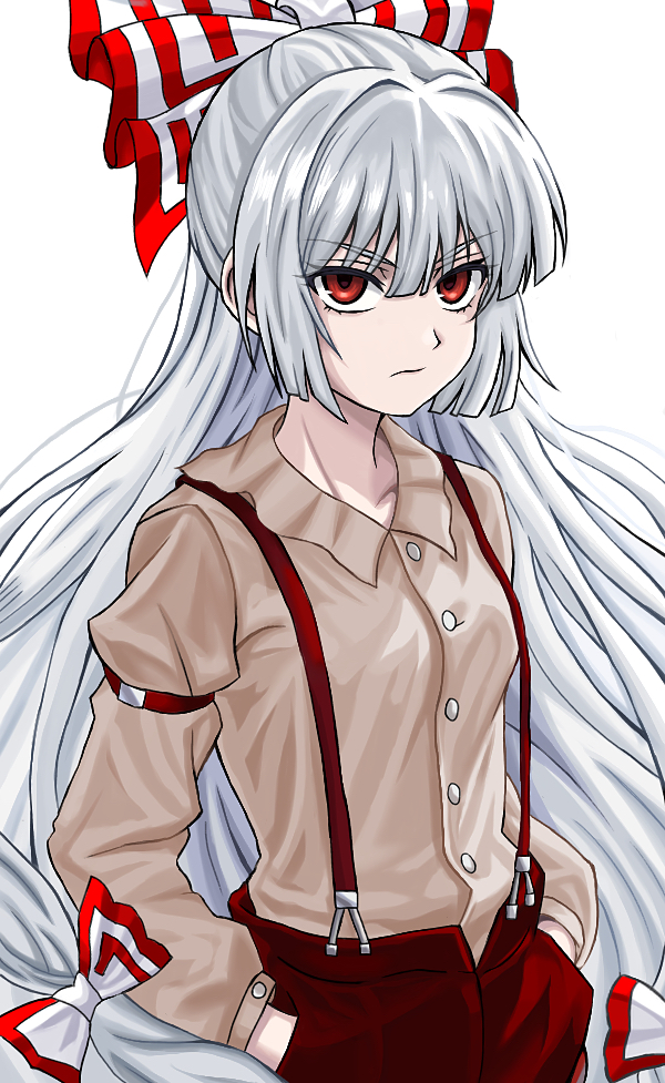 Fujiwara No Mokou (Touhou) Rule 34 Image