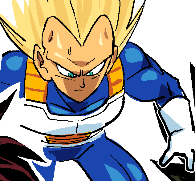 Vegeta (Dragon Ball) Rule 34 Image