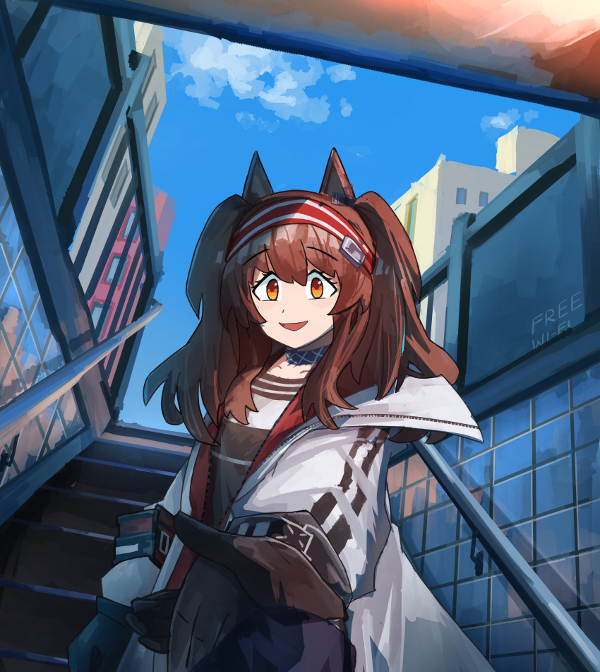 Angelina (Arknights) Rule 34 Image