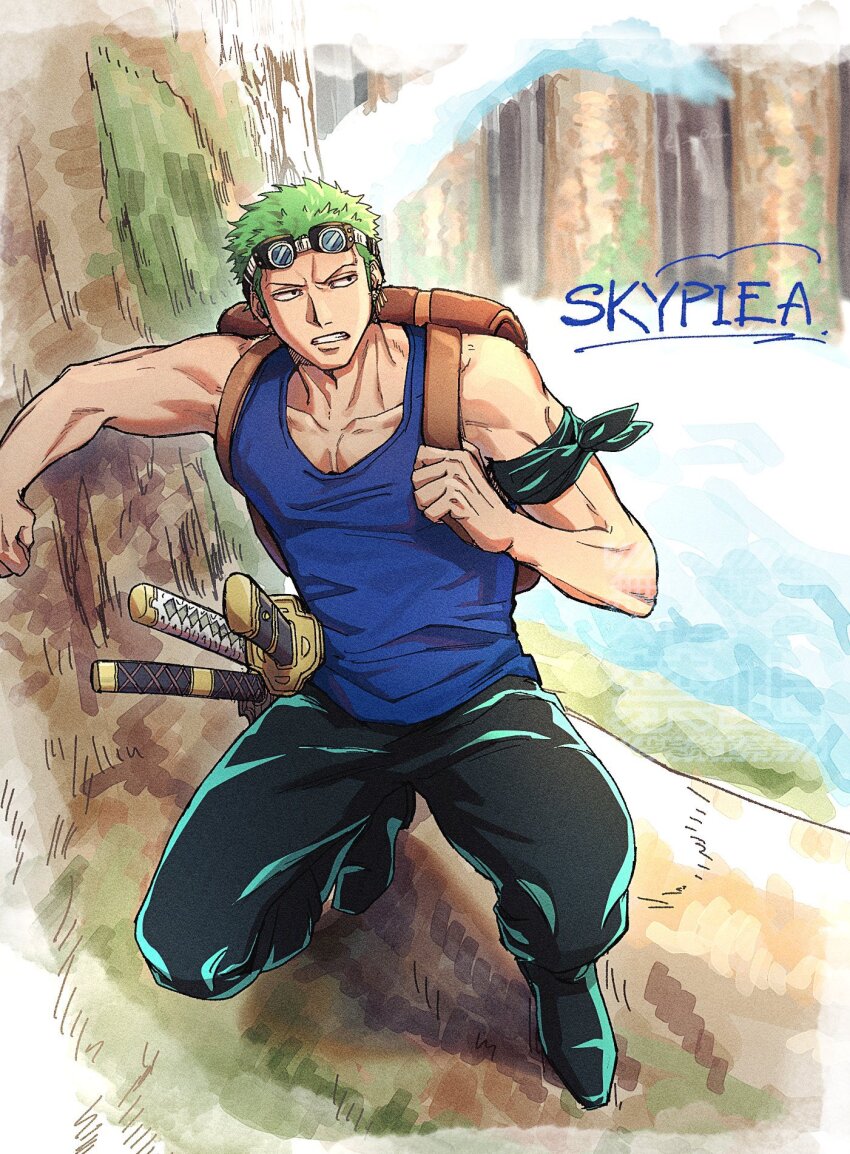 Roronoa Zoro (One Piece) Rule 34 Image