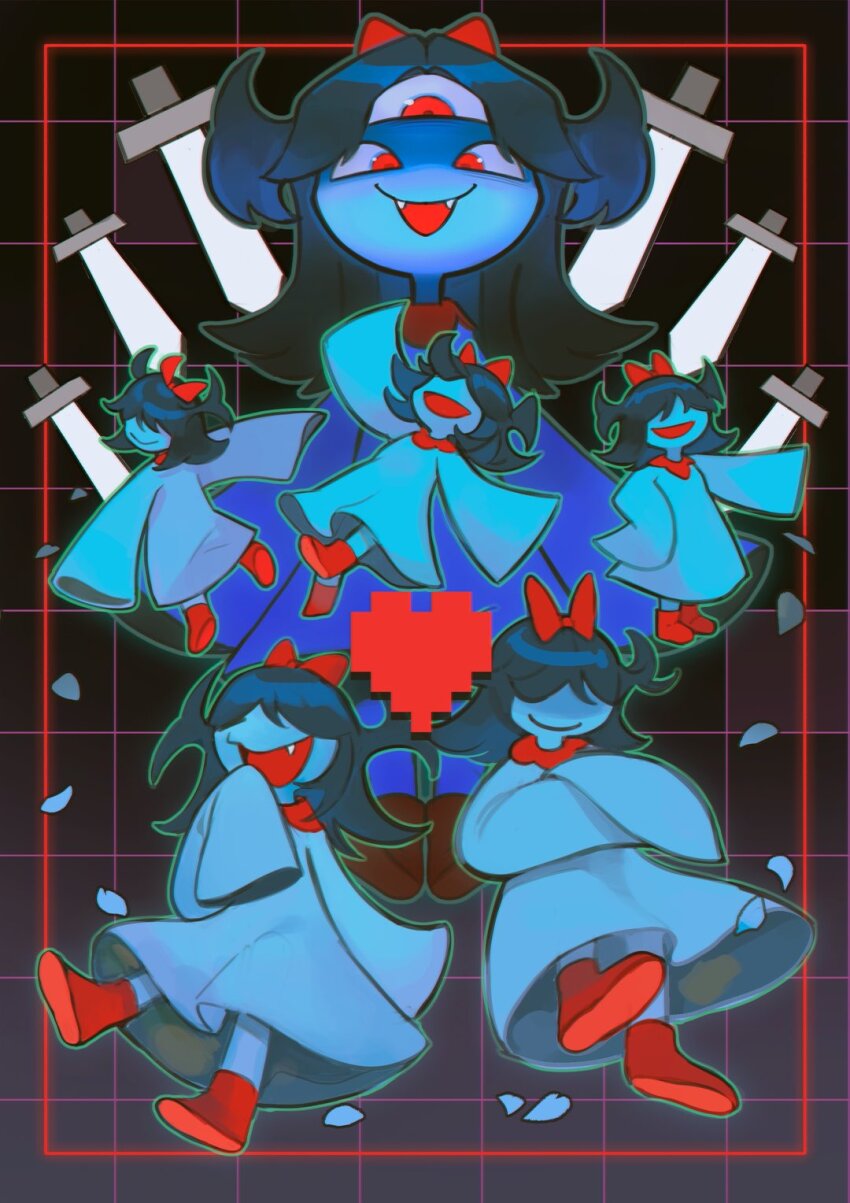 Aqua (Deltarune) Rule 34 Image
