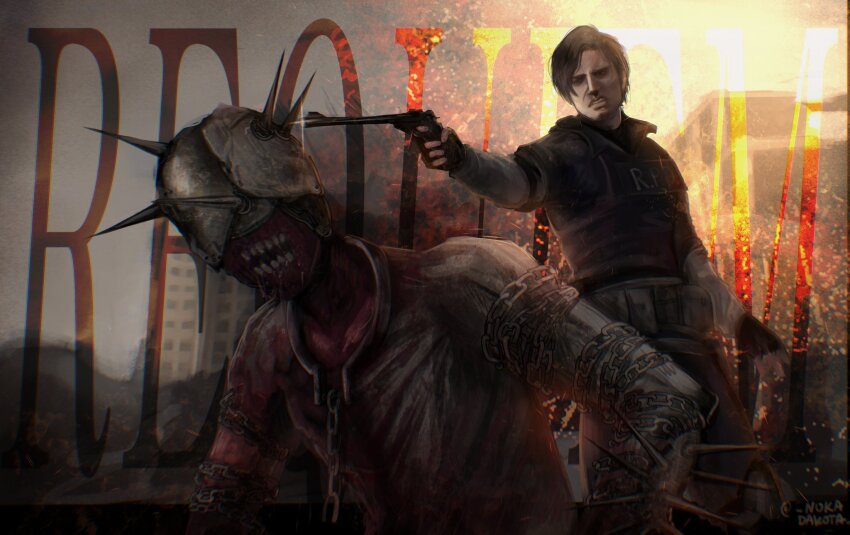 Leon S. Kennedy (Resident Evil) Rule 34 Image