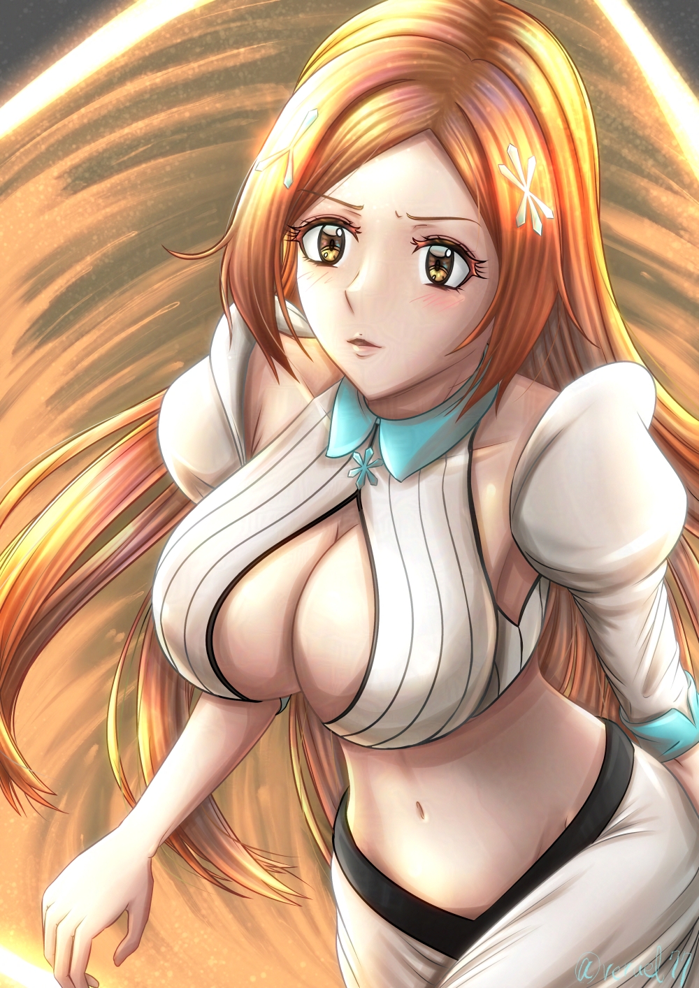 Inoue Orihime (Bleach) Rule 34 Image