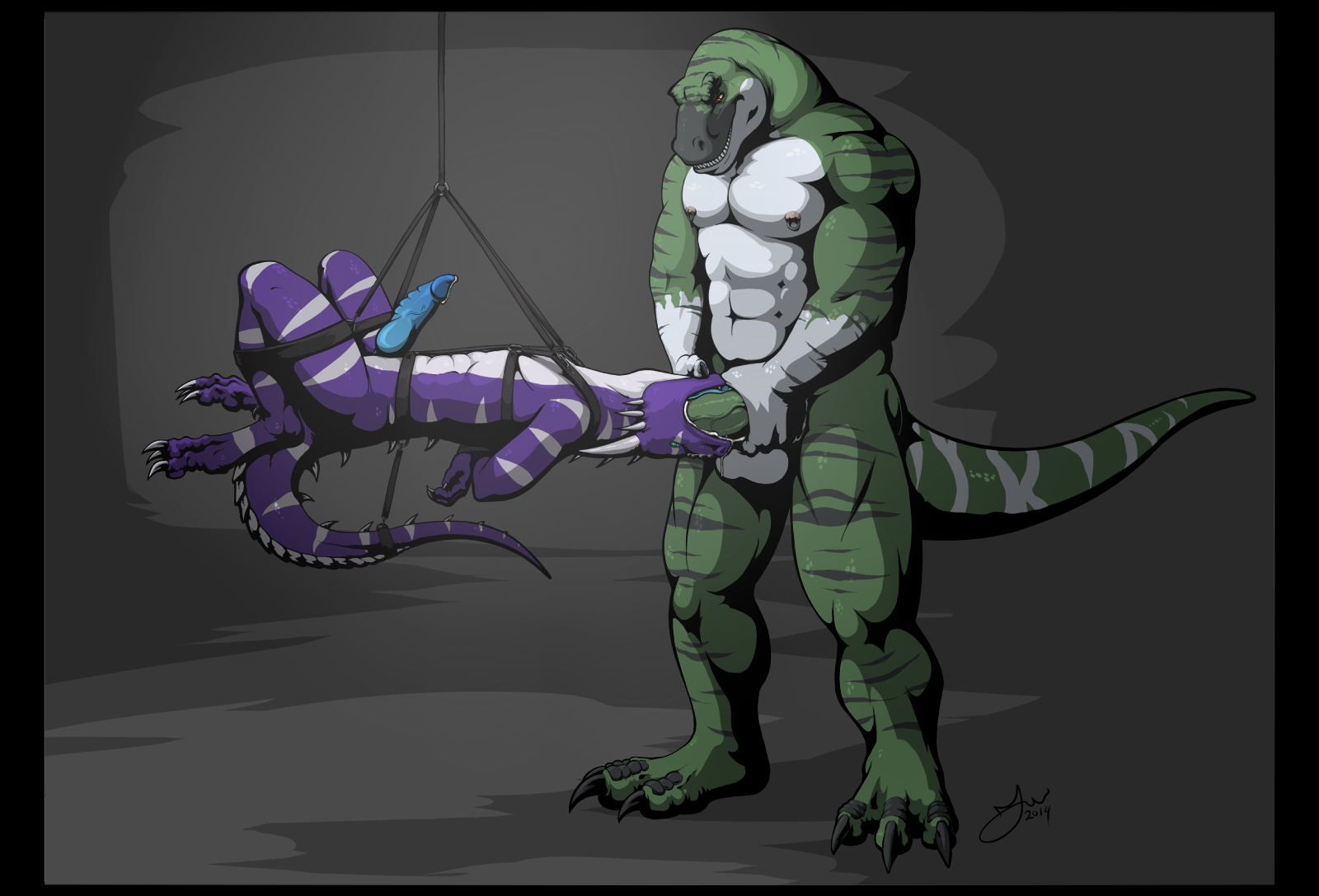 Raventhan (Blue Dragon) Rule 34 Image