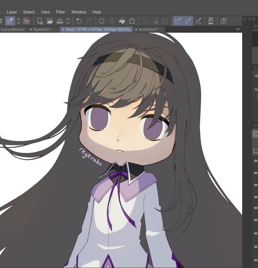 Akemi Homura (Mahou Shoujo Madoka Magica) Rule 34 Image