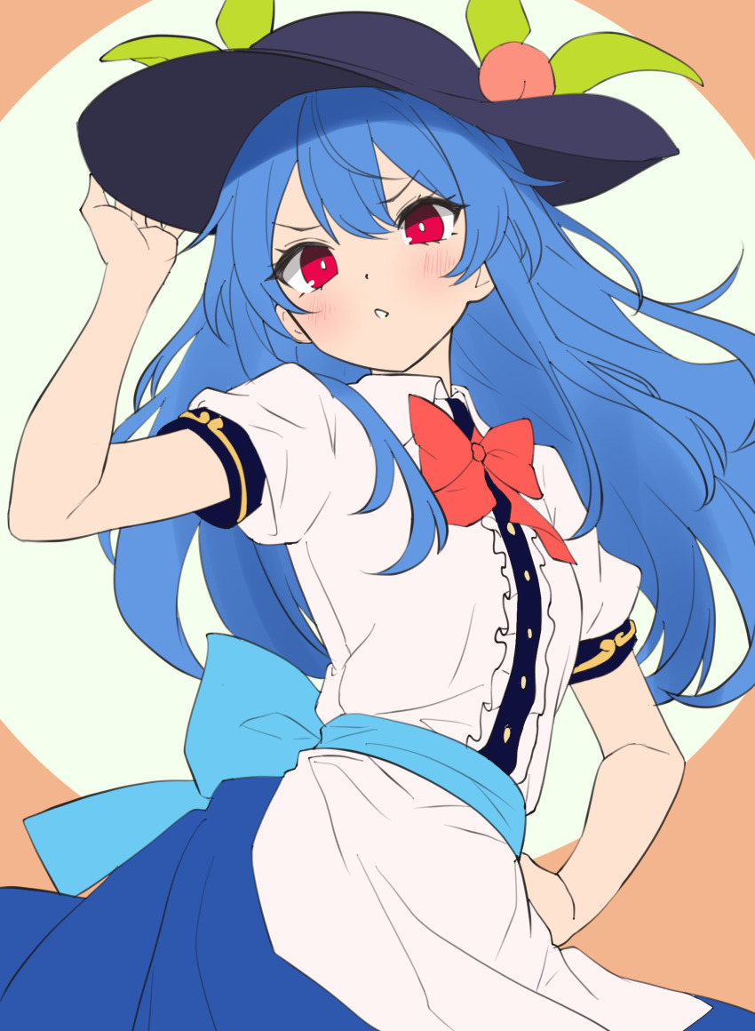 Hinanawi Tenshi (Touhou) Rule 34 Image
