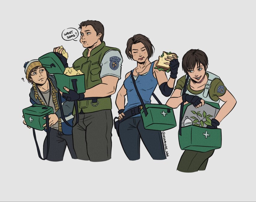 Chris Redfield (Resident Evil) Rule 34 Image