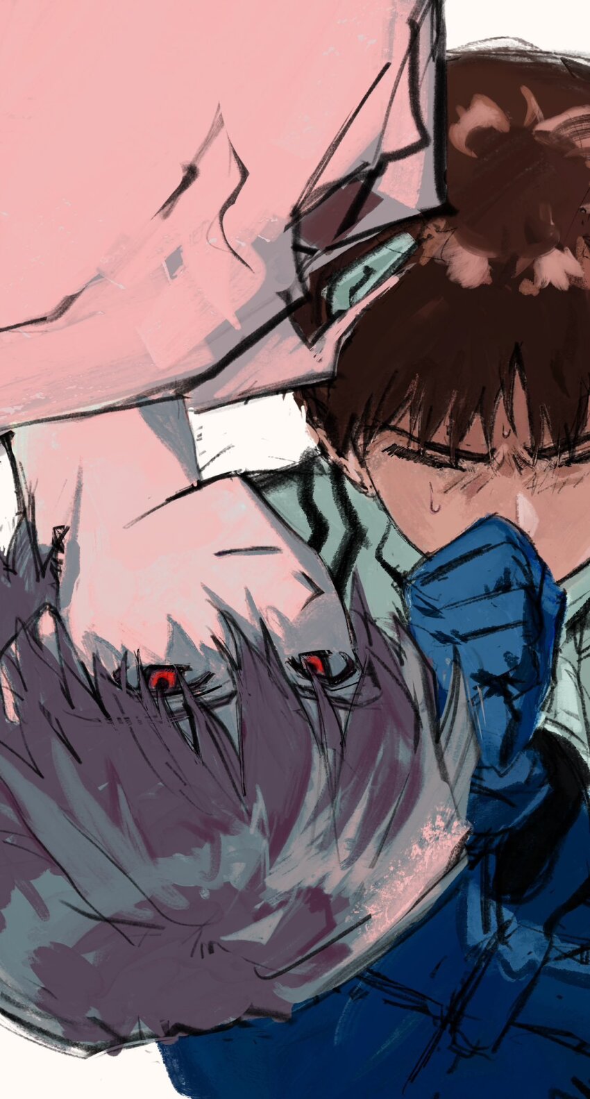 Ikari Shinji (Nagisa Kaworu) Rule 34 Image