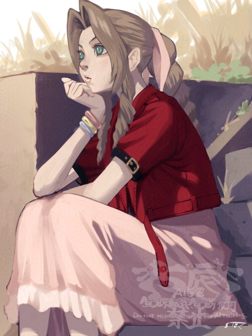 Aerith Gainsborough (Final Fantasy) Rule 34 Image