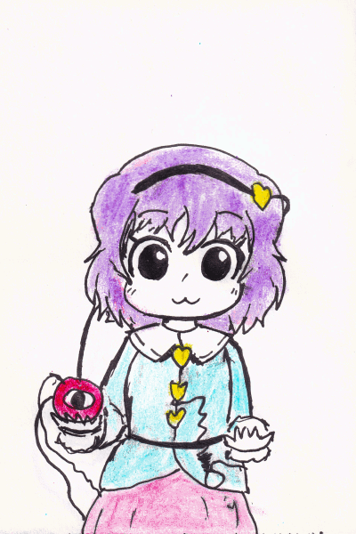 Komeiji Satori (Touhou) Rule 34 Image