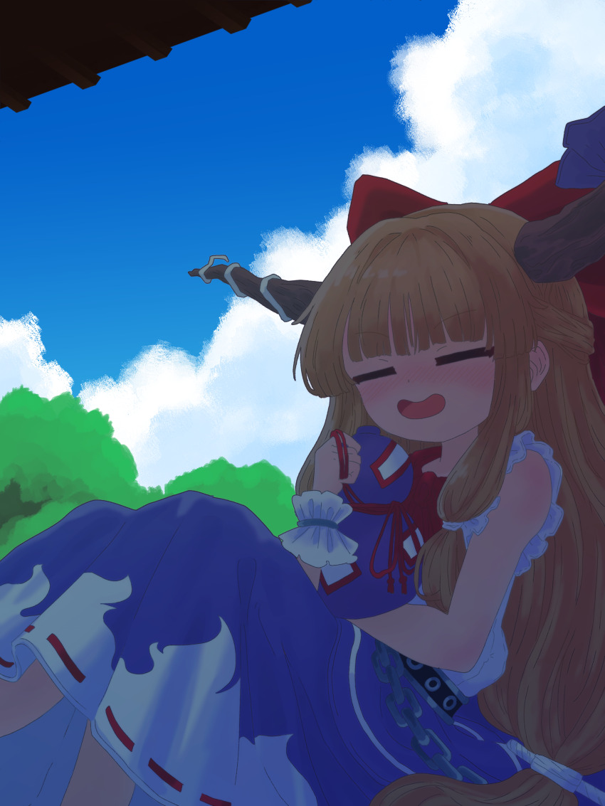 Ibuki Suika (Touhou) Rule 34 Image