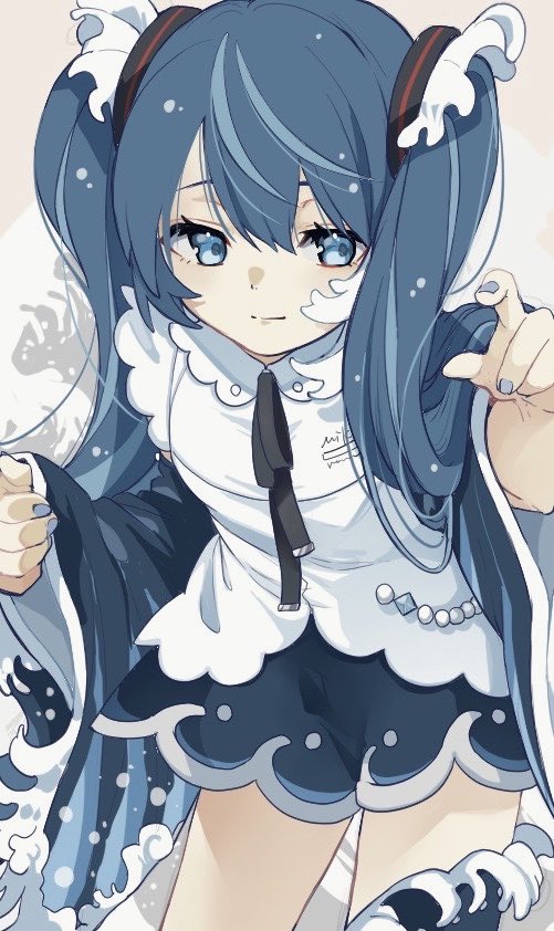 Hatsune Miku (Kanagawa Oki Nami Ura) Rule 34 Image