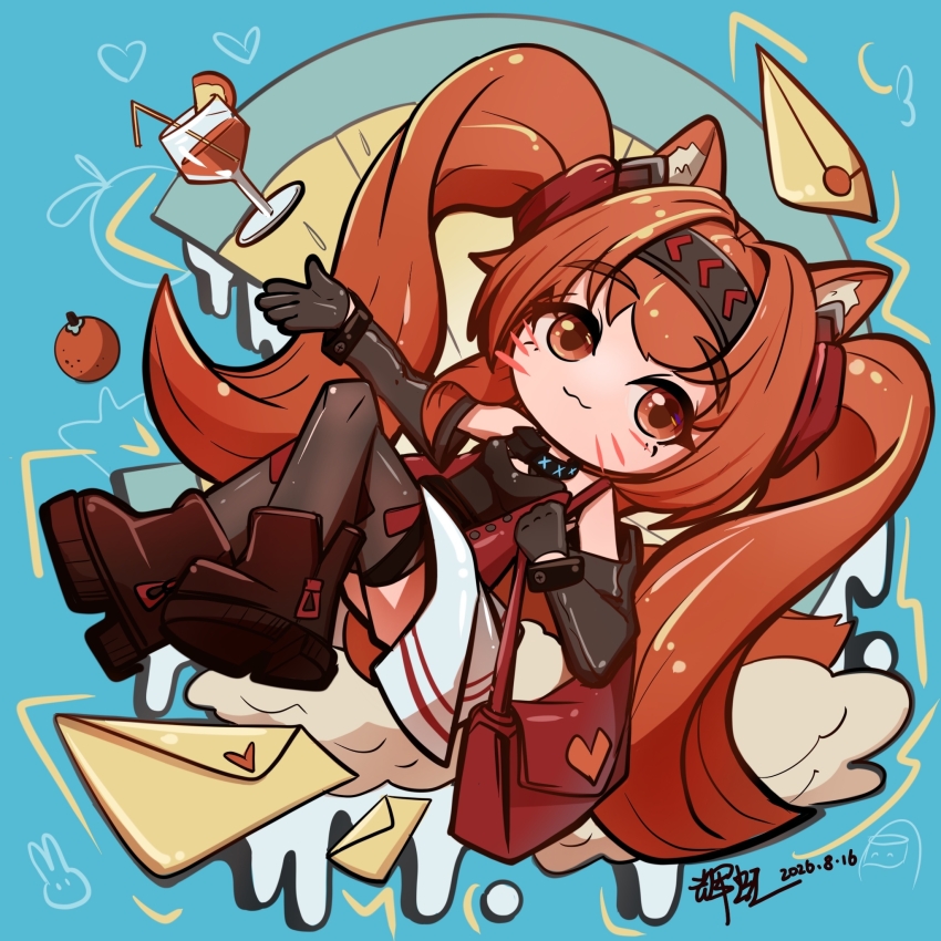 Angelina (Arknights) Rule 34 Image