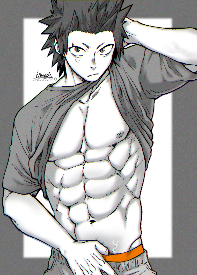 Kirishima Eijiro (Boku No Hero Academia) Rule 34 Image
