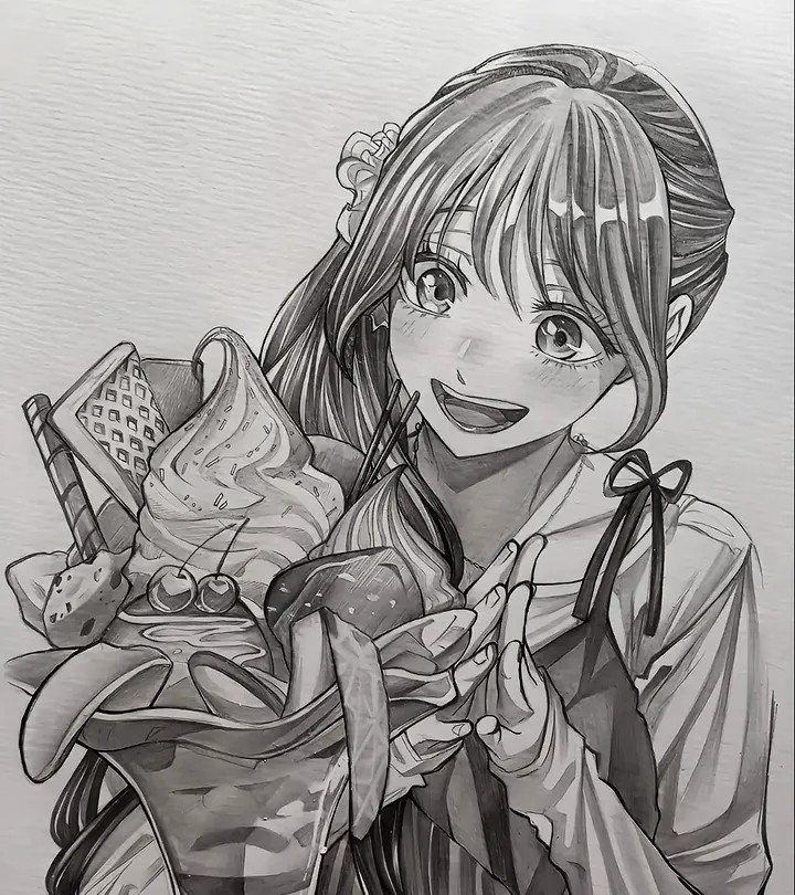 Waguri Kaoruko (Kaoru Hana Wa Rin To Saku) Rule 34 Image