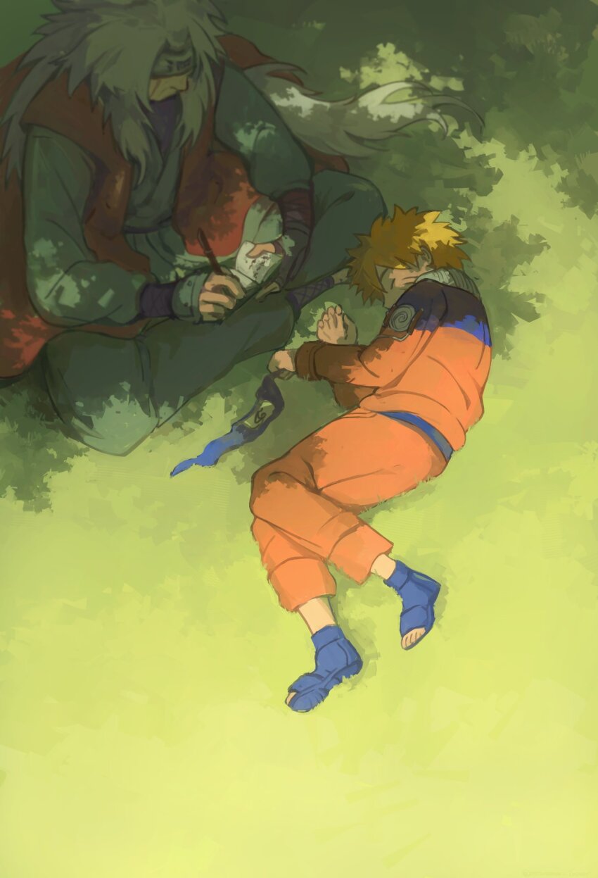 Uzumaki Naruto (Jiraiya (Naruto)) Rule 34 Image