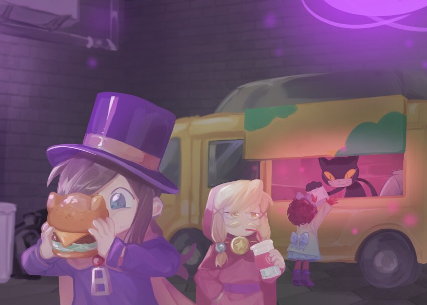Bow Kid (A Hat In Time) Rule 34 Image