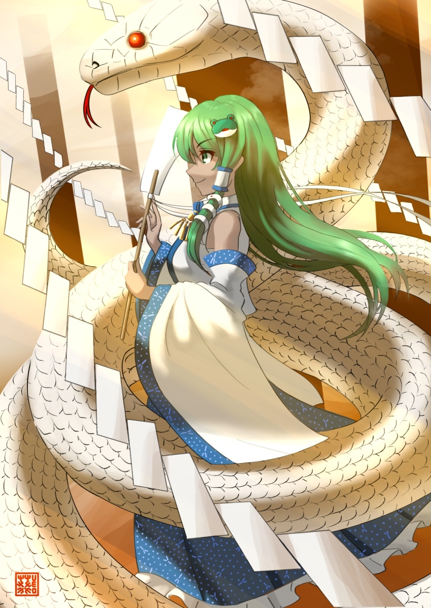 Kochiya Sanae (Chinese Zodiac) Rule 34 Image