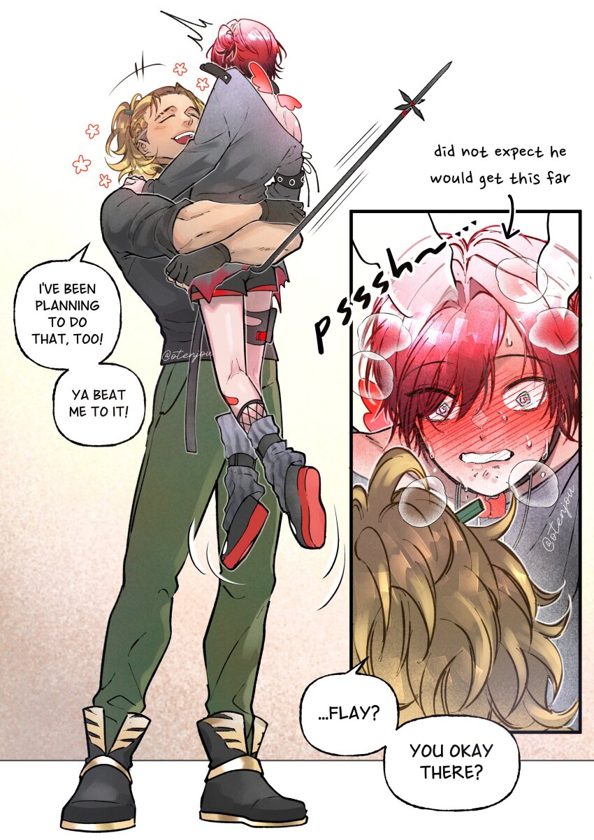 Machina X Flayon (Goldbullet) Rule 34 Image