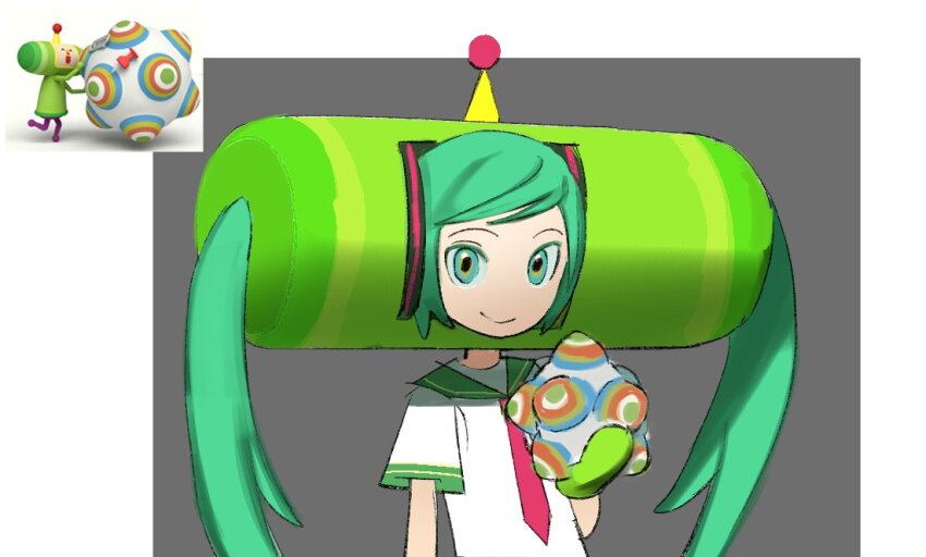 Hatsune Miku (Katamari) Rule 34 Image