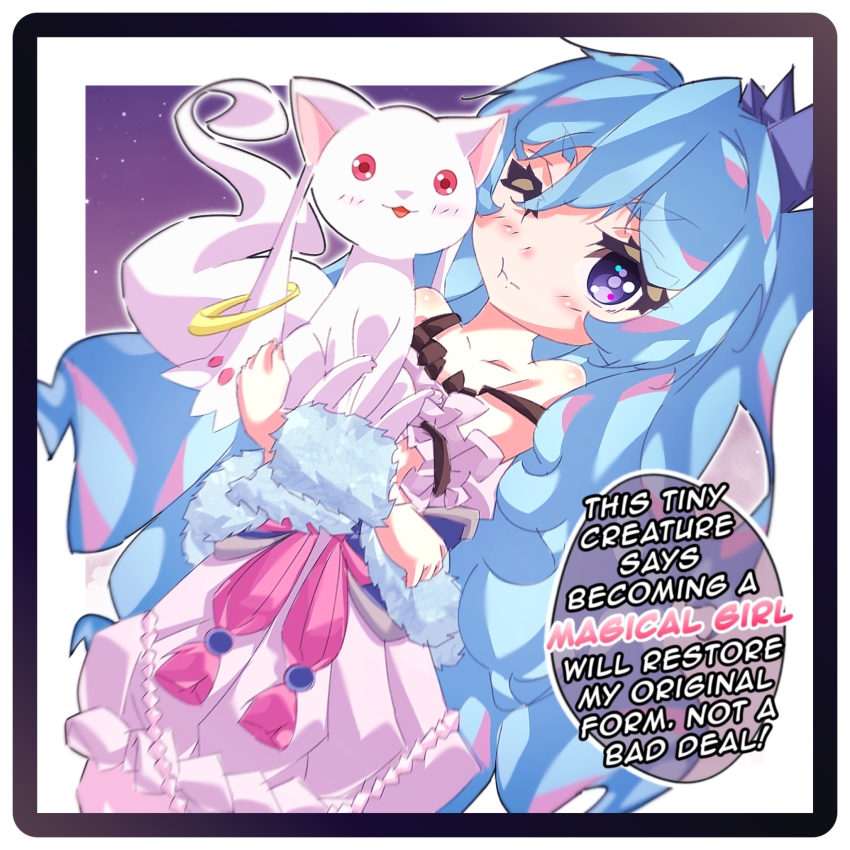 Witchcrafter Madame Verre (Kyubey) Rule 34 Image