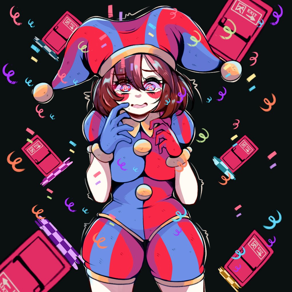 Pomni (The Amazing Digital Circus) Rule 34 Image