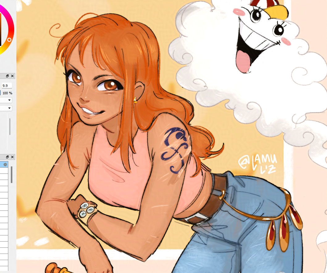 Nami (One Piece) Rule 34 Image