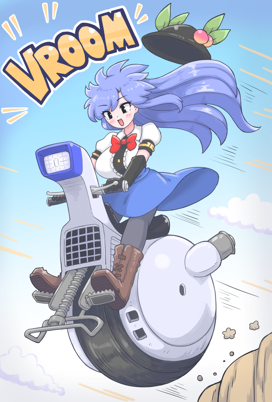 Hinanawi Tenshi (Touhou) Rule 34 Image