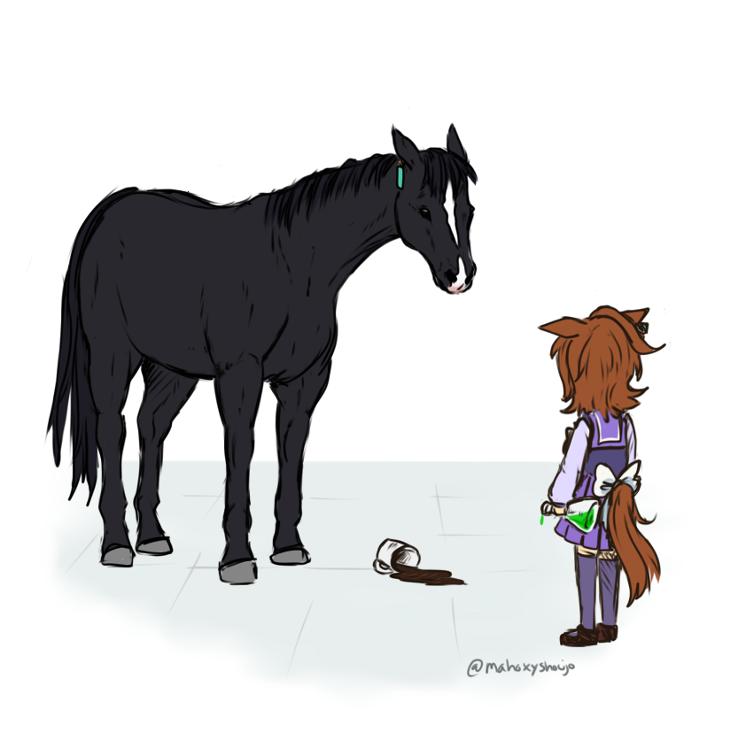 Agnes Tachyon (Umamusume) Rule 34 Image