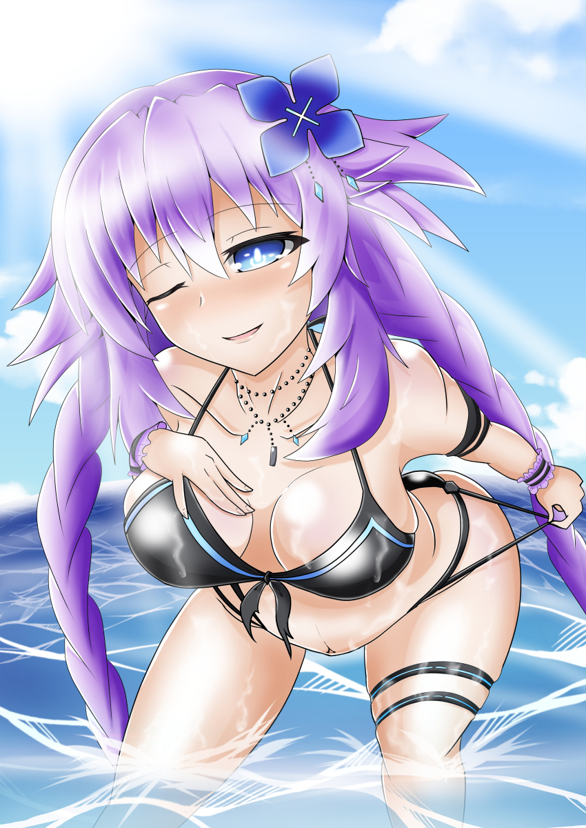 Purple Heart (Neptunia) Rule 34 Image