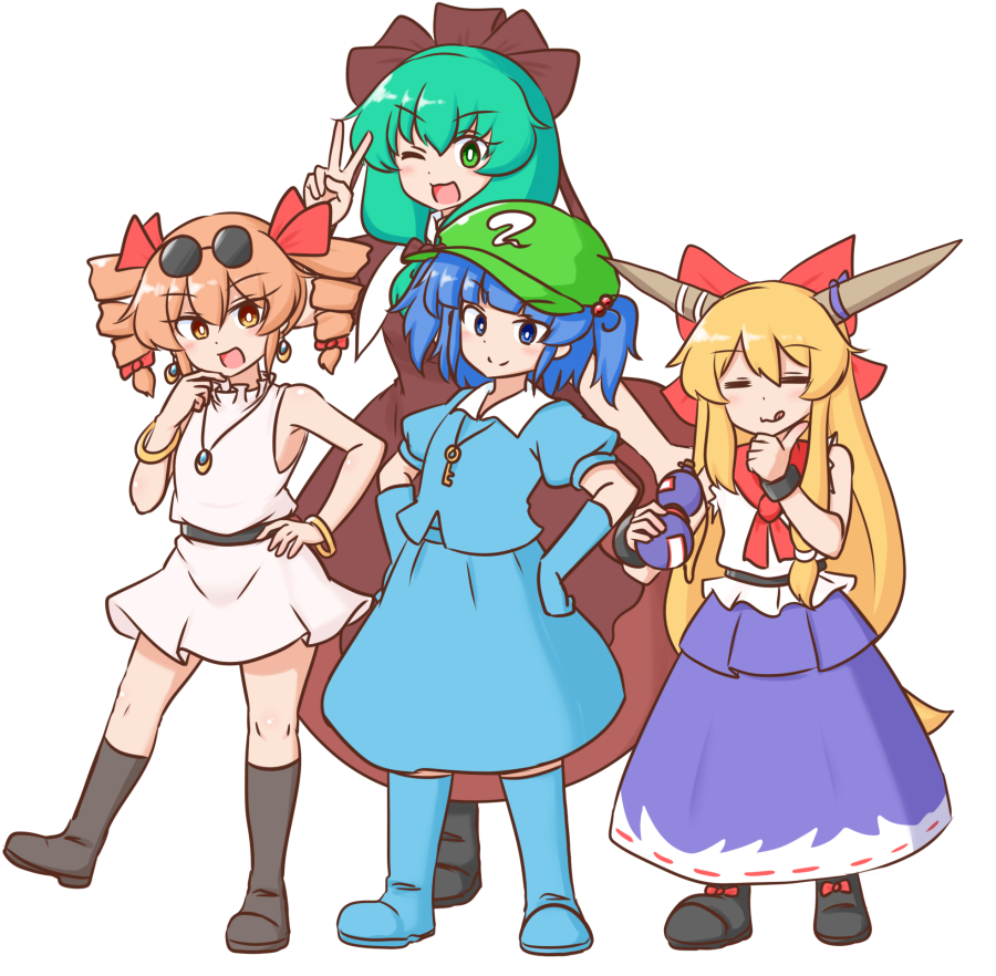 Ibuki Suika (Touhou) Rule 34 Image