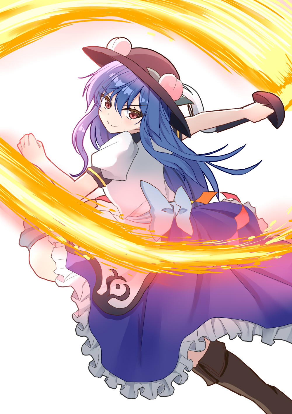 Hinanawi Tenshi (Touhou) Rule 34 Image