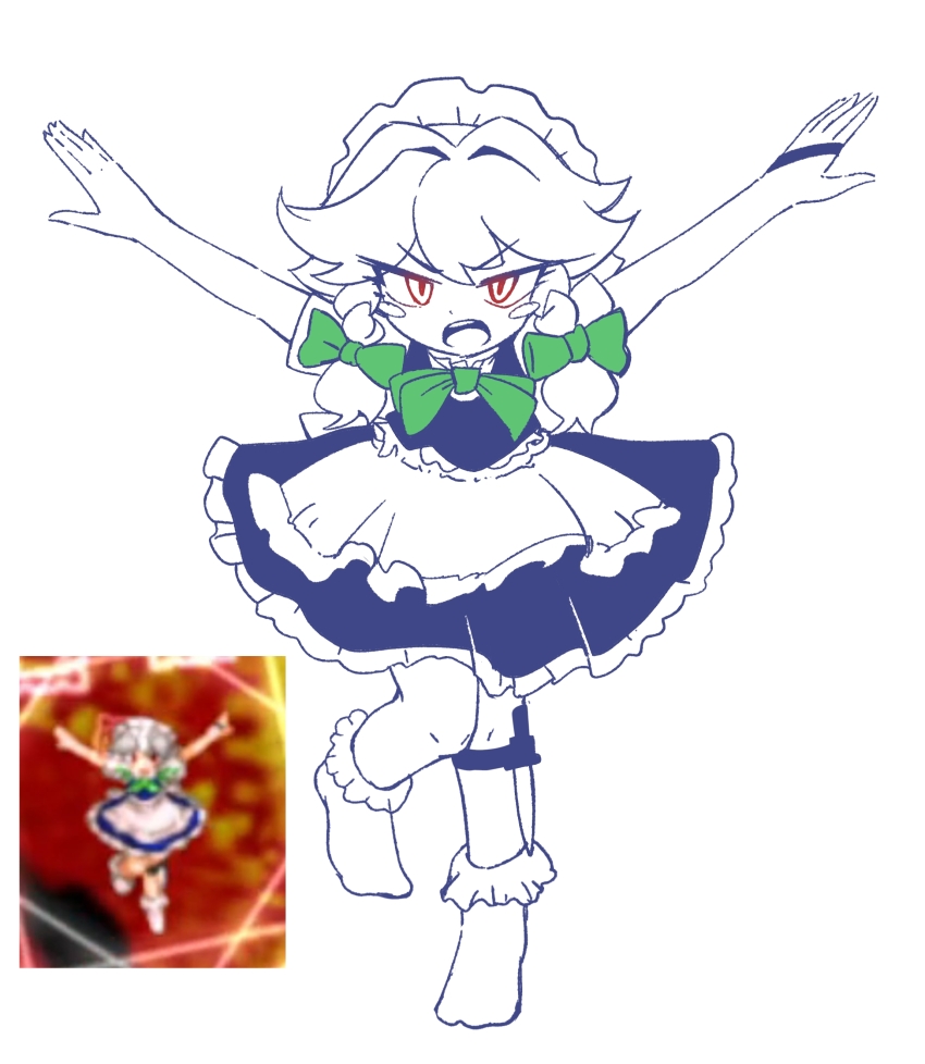 Izayoi Sakuya (Touhou) Rule 34 Image