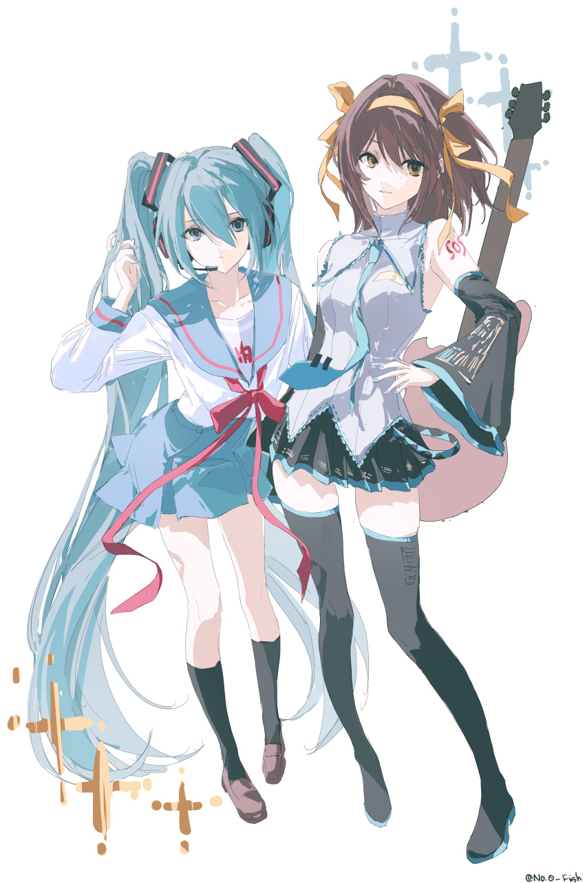 Hatsune Miku (Suzumiya Haruhi No Yuuutsu) Rule 34 Image