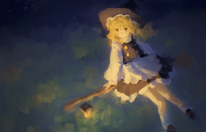 Kirisame Marisa (Touhou) Rule 34 Image