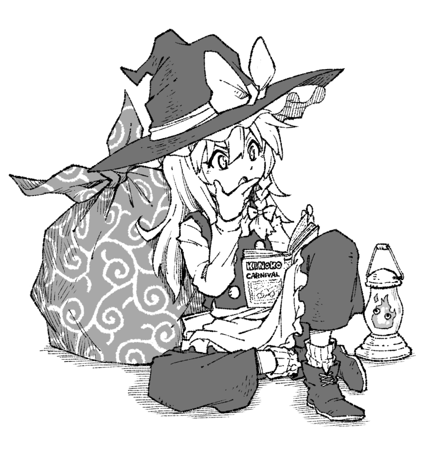 Kirisame Marisa (Touhou) Rule 34 Image