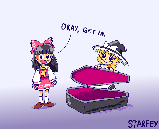 Hakurei Reimu (Spongebob Squarepants (Series)) Rule 34 Image