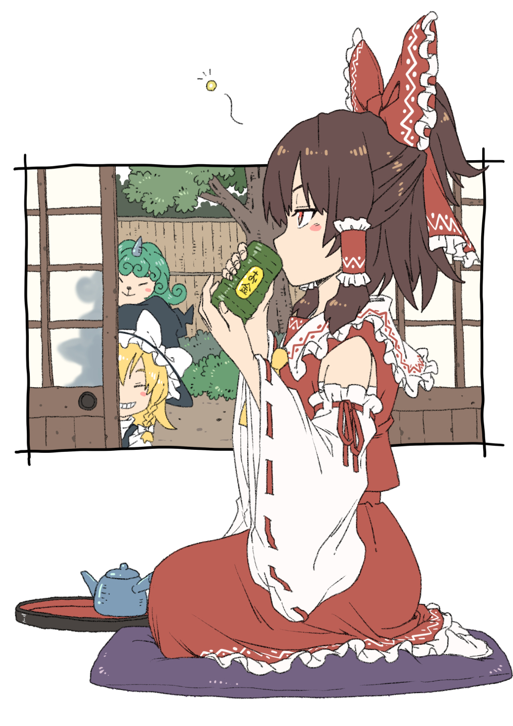 Hakurei Reimu (Touhou) Rule 34 Image