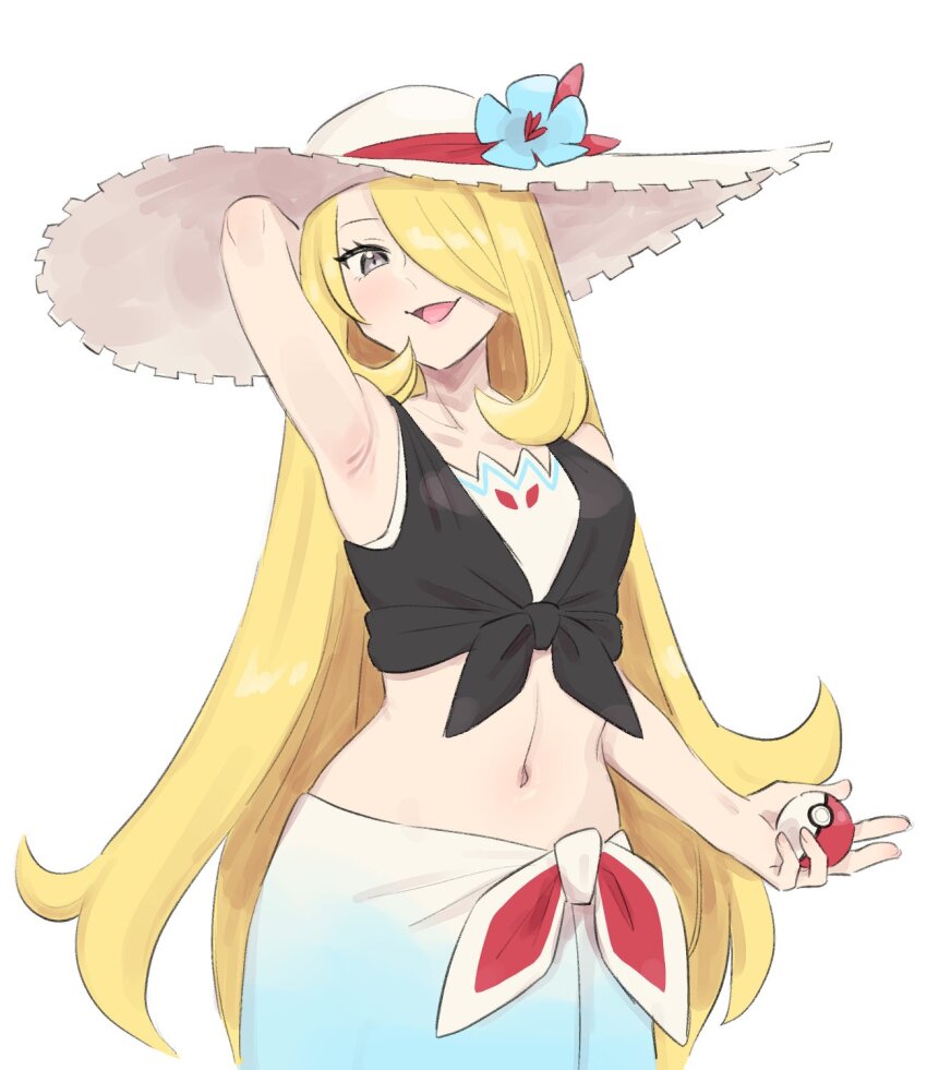 Cynthia (Pokemon) Rule 34 Image