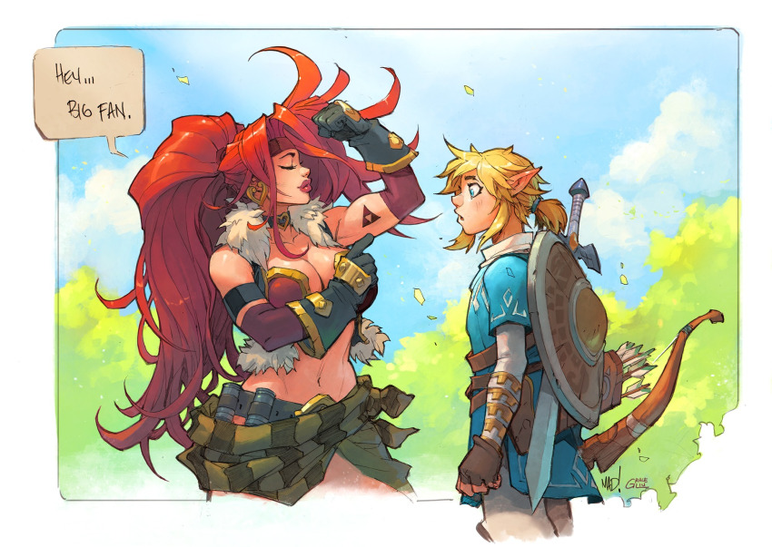 Link (Battle Chasers) Rule 34 Image