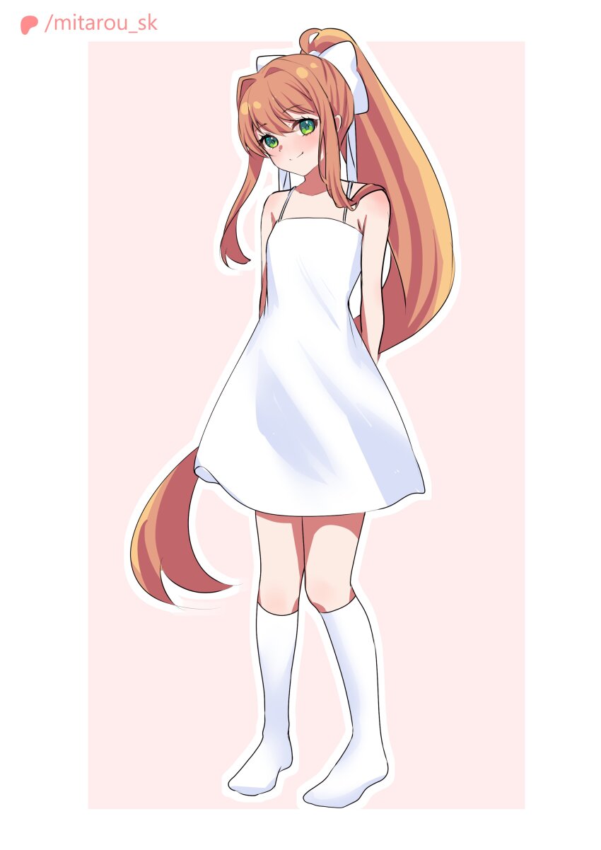 Monika (Doki Doki Literature Club) Rule 34 Image